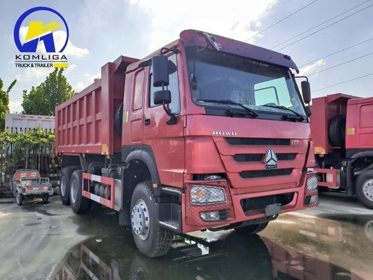 375 HP HOWO 10 바퀴 6X4 덤프 트럭 티퍼 시노트럭 디젤 첨단 기술