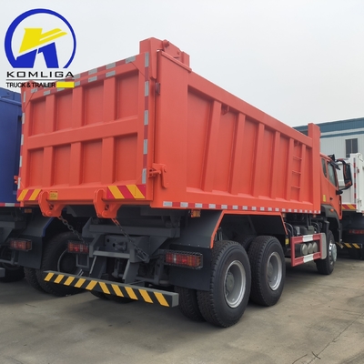 10 바퀴 380 HP 6X4 티퍼 Sinotruk HOWO 사용자 지정 요구 사항에 사용 된 덤프 트럭