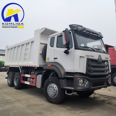시노트럭 HOWO 6X4 덤프 트럭 틱퍼 트럭 375HP 21-30t 부하 용량