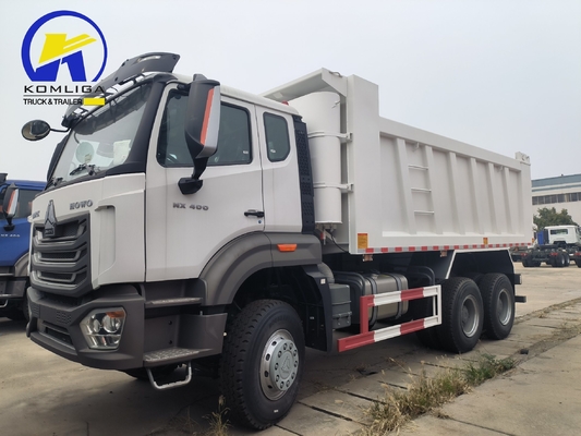 시노트럭 HOWO 6X4 덤프 트럭 틱퍼 트럭 375HP 21-30t 부하 용량