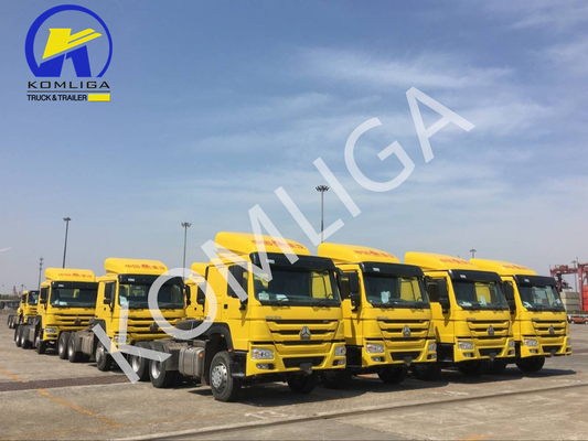 중고용 시노트럭 HOWO 380HP 6X4 덤프 트럭 21-30t 부하 용량