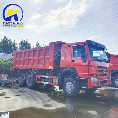 중고 Sinotruck HOWO 10 휠 6X4 사용 된 덤프 트럭