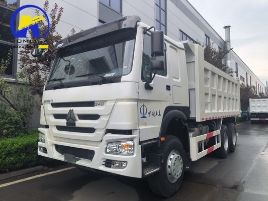 성능 시노트럭 사용 된 HOWO 트럭 중량 10 휠 틱퍼 트럭 6X4 덤프 트럭