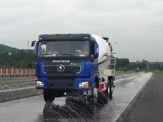 고객 요구에 맞게 Shacman F2000 F3000 X3000 자기 충전 콘크리트 믹서 트럭