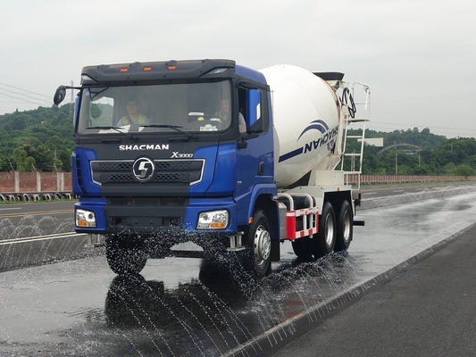 고객 요구에 맞게 Shacman F2000 F3000 X3000 자기 충전 콘크리트 믹서 트럭