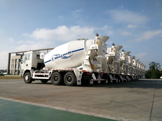 고객 요구에 맞게 Shacman F2000 F3000 X3000 자기 충전 콘크리트 믹서 트럭