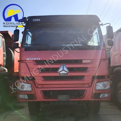 수동 변속기 타입 시노트럭 사용된 HOWO 10 휠 틱퍼 6X4 광산 덤프 트럭