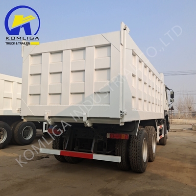 A/C Sinotruk HOWO 10 바퀴 371HP 트럭 덤프 21-30t 용량
