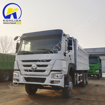 A/C Sinotruk HOWO 10 바퀴 371HP 트럭 덤프 21-30t 용량