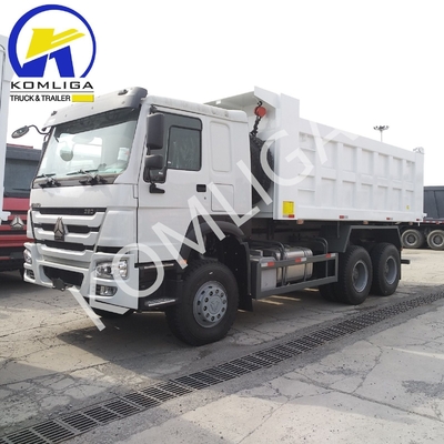 시노트룩 HOWO 6X4 10 바퀴 371HP 트럭 덤프 Hw19710 변속기와 21-30t 부하 용량