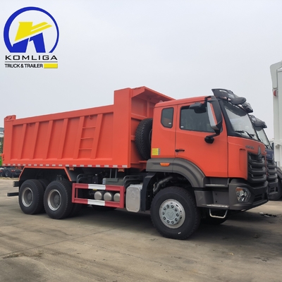 기술 부품 지원 Sinotruk HOWO 6X4 10 바퀴 371HP 중고용 트럭 덤프