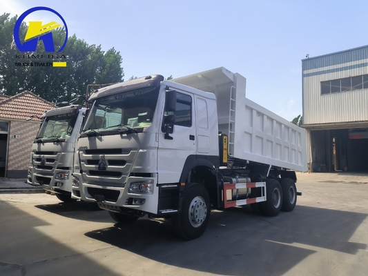 시노트럭 6X4 10 바퀴 371HP 광산 톱퍼 사용 HOWO 광산 작업용 트럭 덤프