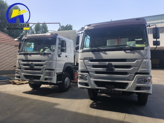 시노트럭 6X4 10 바퀴 371HP 광산 톱퍼 사용 HOWO 광산 작업용 트럭 덤프