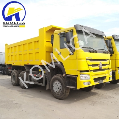 LHD/RHD 드라이빙 휠 시노트럭 HOWO 6X4 10 바퀴 371HP 미니 티퍼 사용 된 덤프 트럭