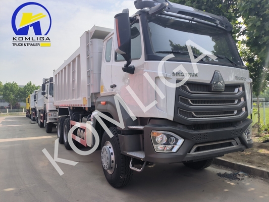 21-30t 부하 용량 Sinotruk HOWO 6X4 10 바퀴 371HP 광산 템퍼 사용 된 덤프 트럭
