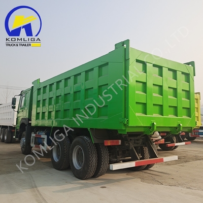 시노트럭 HOWO 6X4 371HP 중량용 덤퍼 덤퍼 사용된 덤퍼 트럭 광산