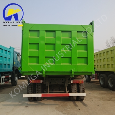 시노트럭 HOWO 6X4 371HP 중량용 덤퍼 덤퍼 사용된 덤퍼 트럭 광산
