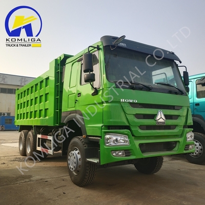 시노트럭 HOWO 6X4 371HP 중량용 덤퍼 덤퍼 사용된 덤퍼 트럭 광산