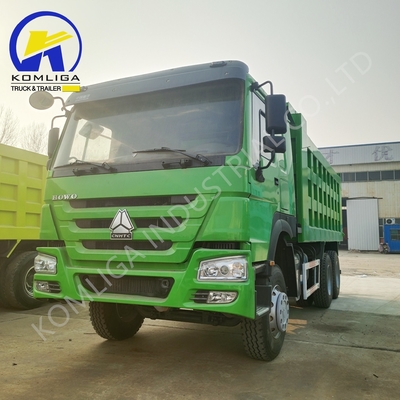 시노트럭 HOWO 6X4 371HP 중량용 덤퍼 덤퍼 사용된 덤퍼 트럭 광산