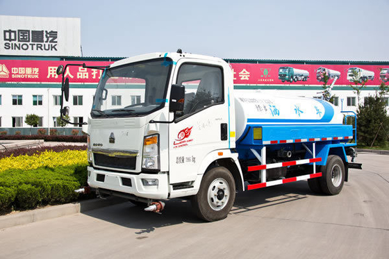 30T 유료 화물 Sinotruck HOWO 4X2 미니 2000 갤런 물 트럭 D12.42 엔진