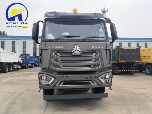 371HP 시노트럭 HOWO 10 바퀴 6X4 중량 용량 모래 자갈 튀기기 사용 된 덤프 트럭