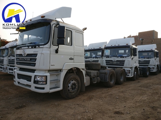 Hw19710 변속기 사용 된 트랙터 트럭 샤크만 F3000 10 휠 6X4 반 트레일러 헤드