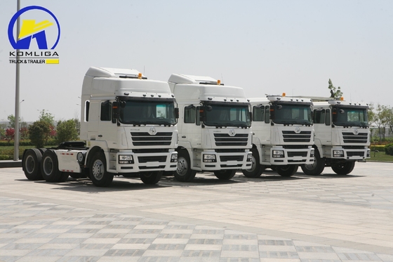 Hw19710 변속기 사용 된 트랙터 트럭 샤크만 F3000 10 휠 6X4 반 트레일러 헤드
