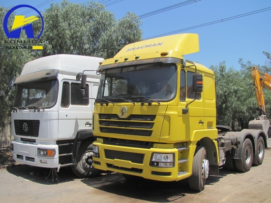 Hw19710 변속기 사용 된 트랙터 트럭 샤크만 F3000 10 휠 6X4 반 트레일러 헤드