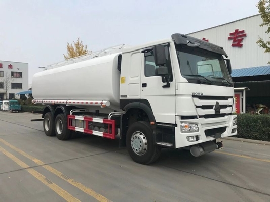 336HP 시노트럭 HOWO 6X4 20000L 25m3 연료 탱커 트럭