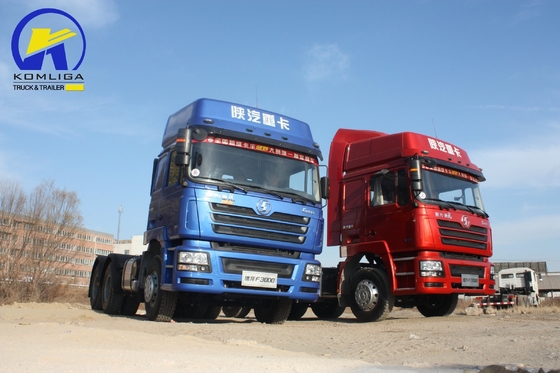 사용 된 샤크만 F3000 6X4 10 휠 반 트레일러 헤드 프라임 모버 375HP 타이어 인증 GCC