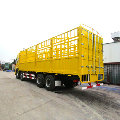 ZF8118 스티어링 및 사용 된 6X4 40tons 중량 부하 상자 전기 화물 트럭 일본 당신을 위해