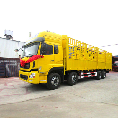 ZF8118 스티어링 및 사용 된 6X4 40tons 중량 부하 상자 전기 화물 트럭 일본 당신을 위해