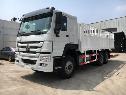 시노트룩 동펜 371HP 중량급 밴 박스 HOWO 화물 트럭 6X4 용량 31-40t