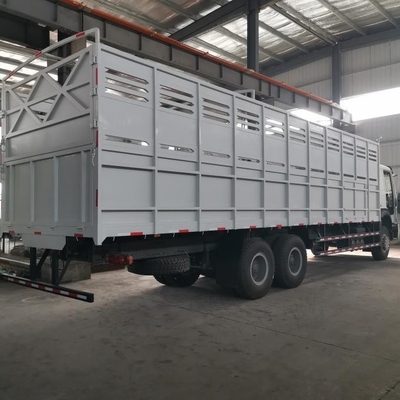시노트룩 동펜 371HP 중량급 밴 박스 HOWO 화물 트럭 6X4 용량 31-40t