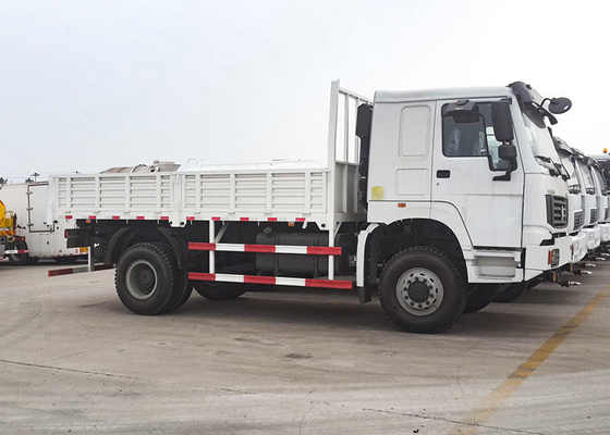 6×4 드라이브 휠 시노트럭 371HP HOWO 디젤 중국 화물 트럭 ISO 인증