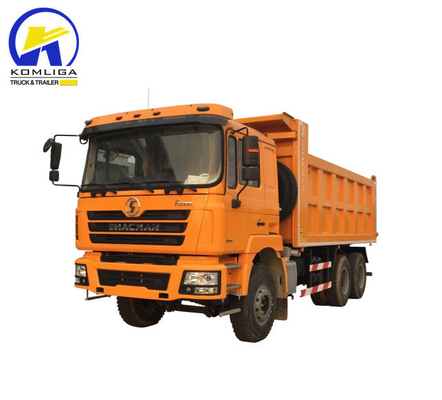25-30톤 용량 덤프 트럭 샤크만 F3000 6X4 10 휠러 광업 덤퍼 틱퍼 사용