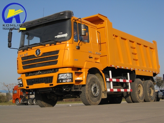 25-30톤 용량 덤프 트럭 샤크만 F3000 6X4 10 휠러 광업 덤퍼 틱퍼 사용
