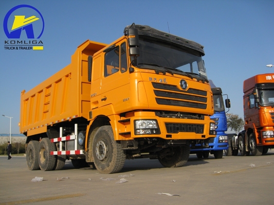 25-30톤 용량 덤프 트럭 샤크만 F3000 6X4 10 휠러 광업 덤퍼 틱퍼 사용