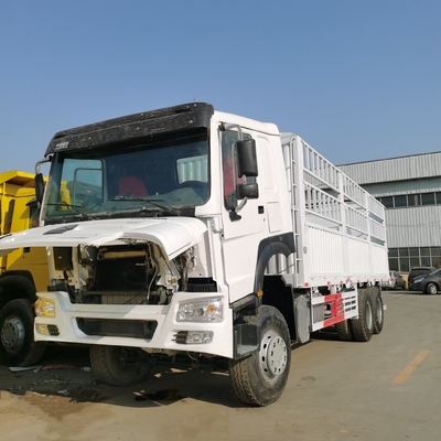시노트럭 HOWO 30tons 40tons 8X4 6X4 사용된 화물 상자 트럭 및 안전한 운송