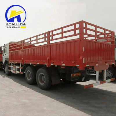 사용 된 Sinotruk HOWO 6X4 수동 변속기와 10 휠러와 함께 중량 트럭