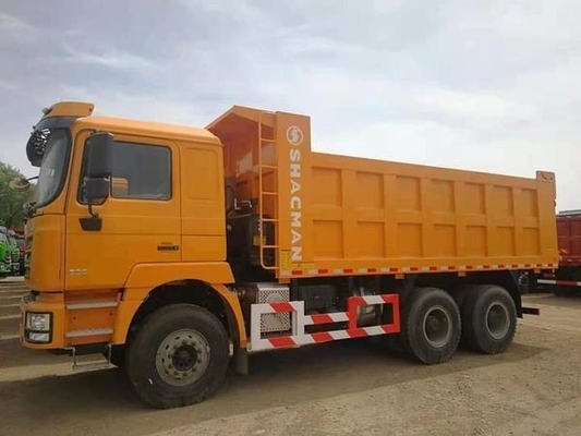 9톤 용량 화이트 샤크만 F3000 6X4 사용 된 팅퍼 덤퍼 광산 덤프 트럭