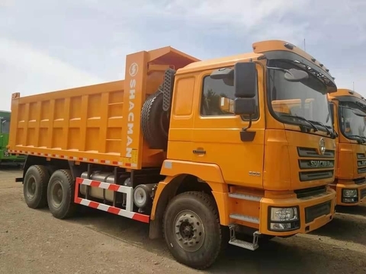 9톤 용량 화이트 샤크만 F3000 6X4 사용 된 팅퍼 덤퍼 광산 덤프 트럭