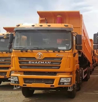 9톤 용량 화이트 샤크만 F3000 6X4 사용 된 팅퍼 덤퍼 광산 덤프 트럭