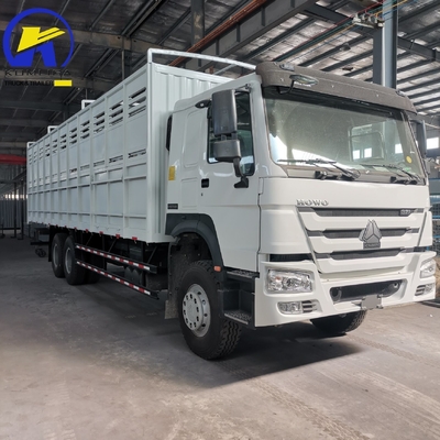 중고 Sinotruck HOWO 6X4 디젤 엔진의 미니 경량 화물 트럭