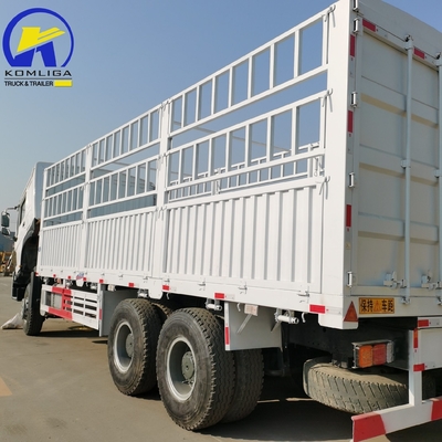 중고 Sinotruck HOWO 6X4 디젤 엔진의 미니 경량 화물 트럭