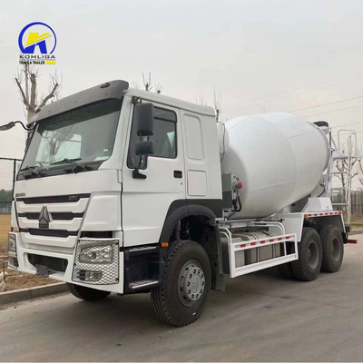 시노트루크 HOWO 8Cbm 9cbm 10cbm 시멘트 믹서 트럭 최대 300-400마력