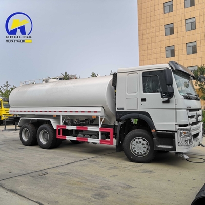 수동 변속기 Sinotruk HOWO 4X2 6X4 6 바퀴 10 바퀴 물 트럭 탱크 트럭