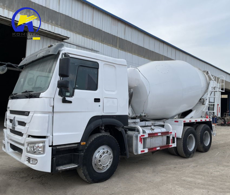 사용자 지정 중고/ Sinotruk HOWO 6X4 8cbm 10cbm 12cbm 콘크리트 시멘트 믹서 트럭
