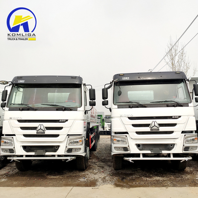 10f 2r 변속기 ZZ1257m4347W 차시 모델 6X4 20000리터 물 탱크 스프링클러 트럭