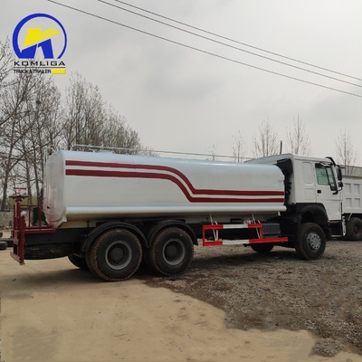 20m3 Sinotruck HOWO 6X4 스프링 워터 탱크 트럭 Wd615.47 엔진